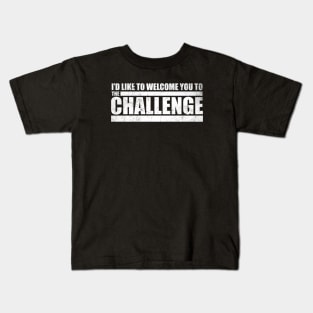 The Challenge MTV - Welcome to the Challenge (Distressed) Kids T-Shirt